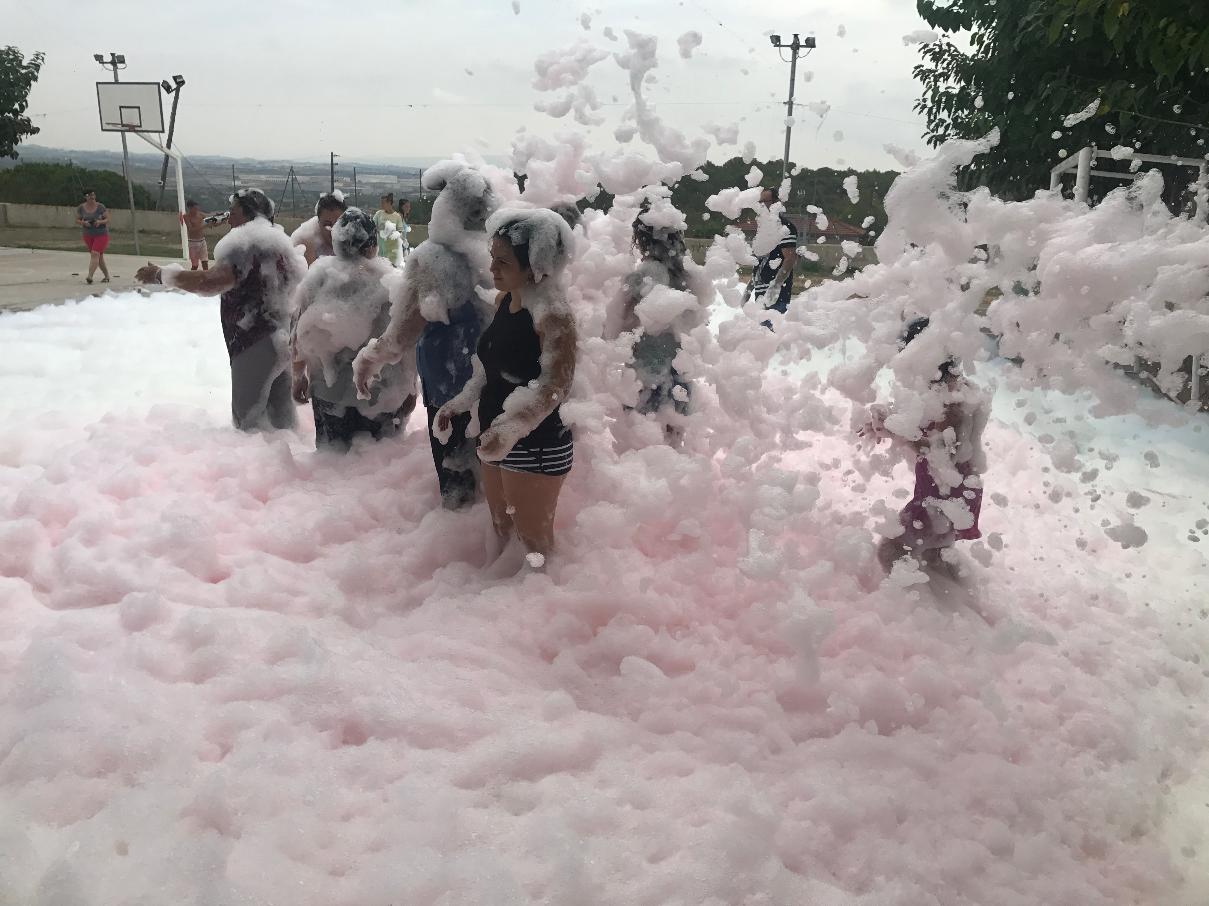 fiesta de la espuma